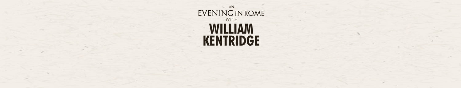 An Evening in Rome with William Kentridge