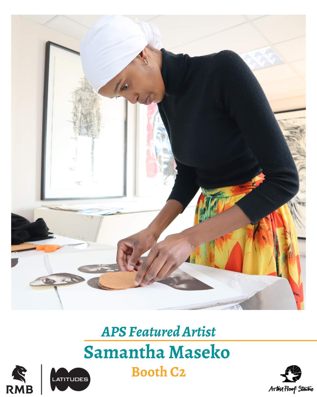 Infatuated state of mind - Reneilwe Mathibe – Artist Proof Studio