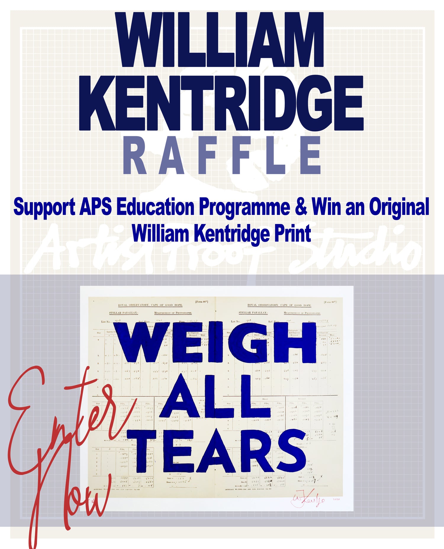 William Kentridge Raffle for Education