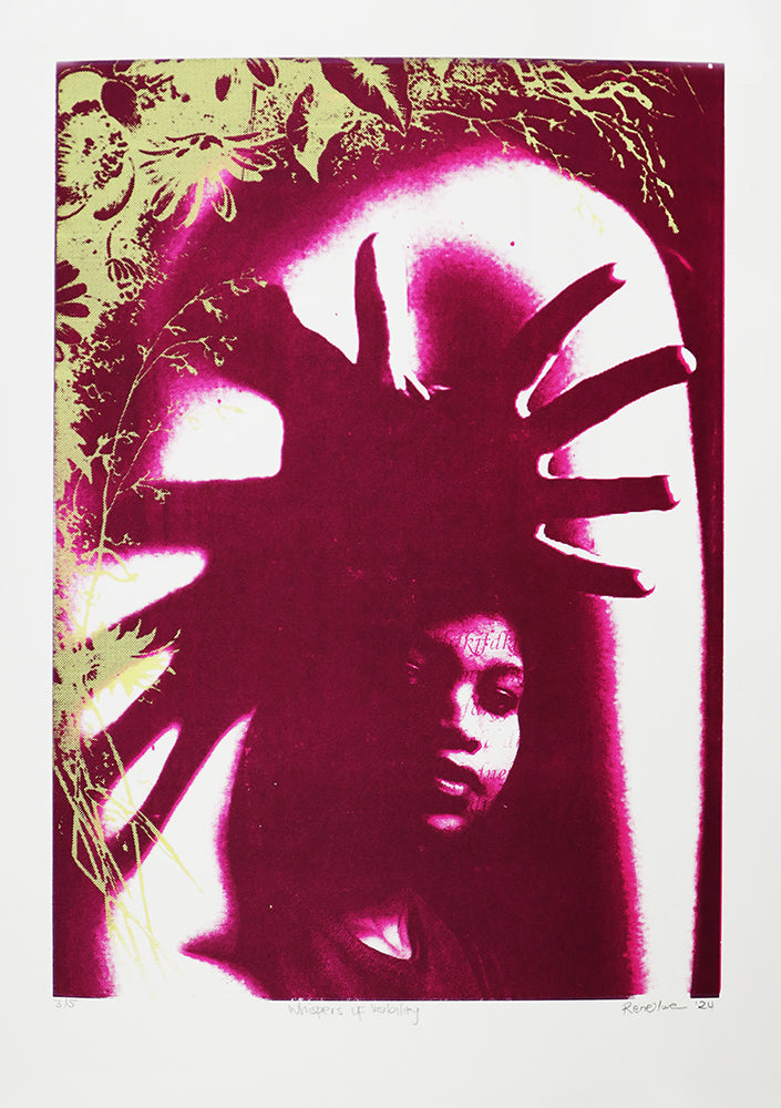Reneilwe Mathibe -Whispers of Visibility – Artist Proof Studio