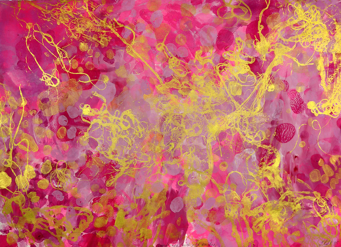 Landscape With Gold Residue