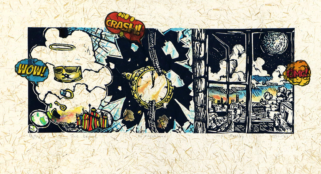 The Dream The Nightmare and Reality (Framed)