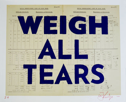 Weigh All Tears II